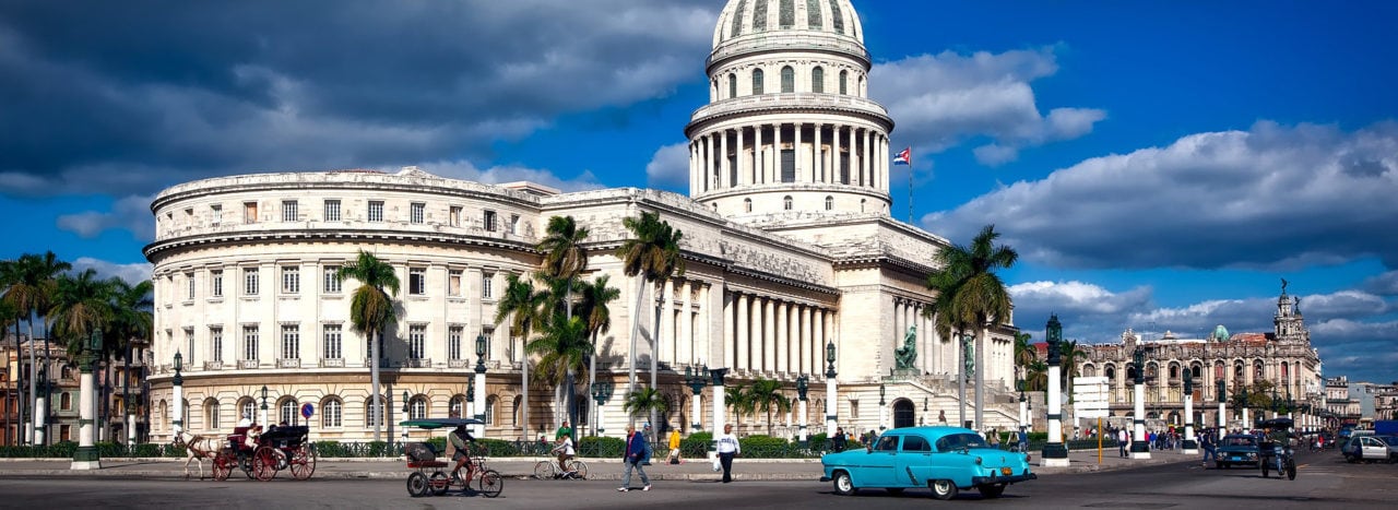 Hlavní kubánské město Havana